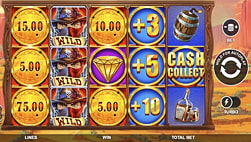 Silver Bullet Bandit Cash Collect Slot Game