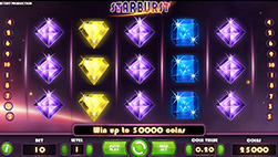 Starburst Slot Played at 711 Casino