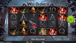 Wild Blood 2 slot demo at SlotsMillion
