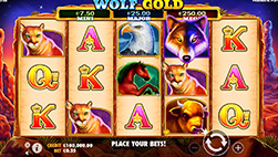 Wolf Gold Slot Played at 711 Casino