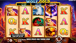 Wolf Gold Slot in Kassu casino