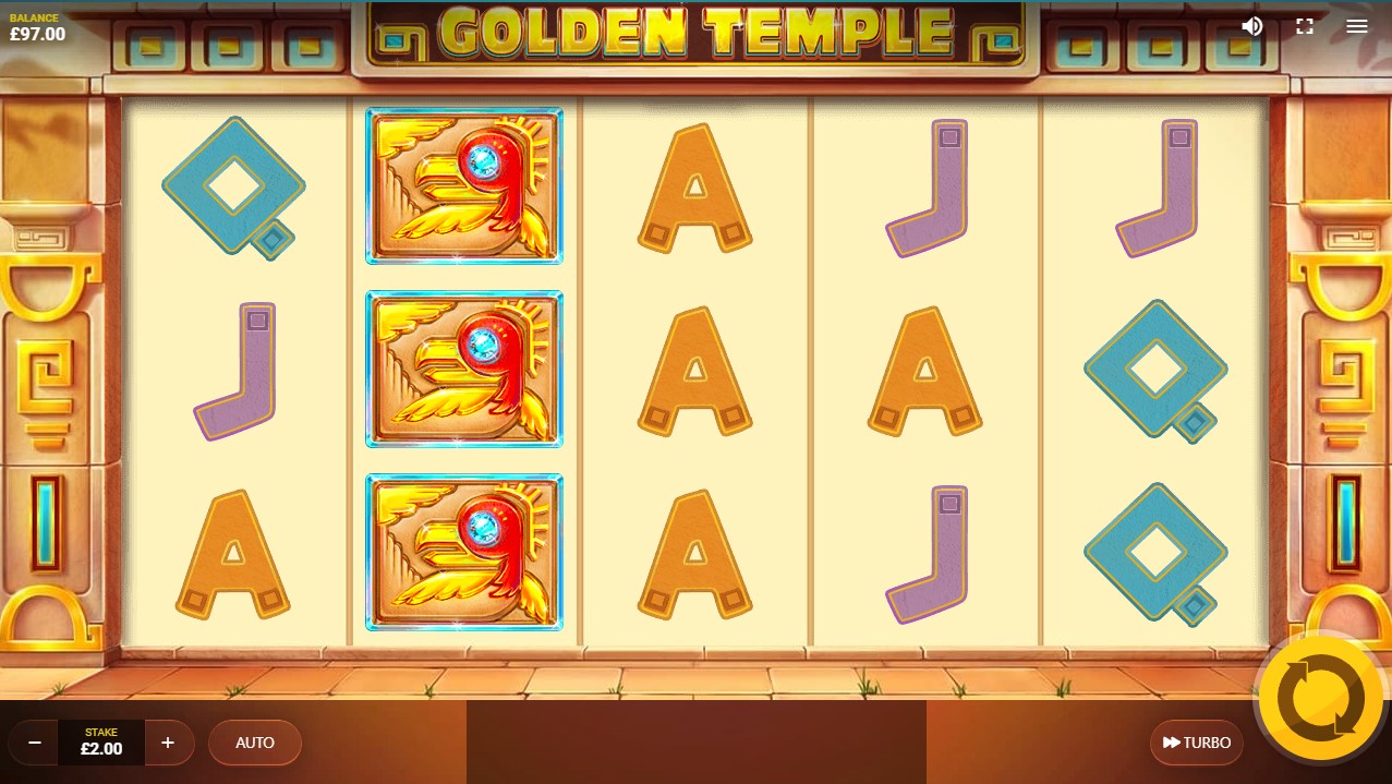 The Temple of Gold demo game.