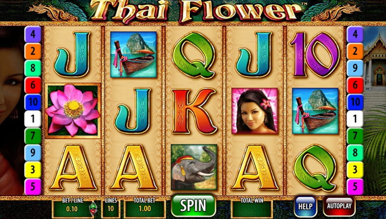 The Thai Flower demo game.