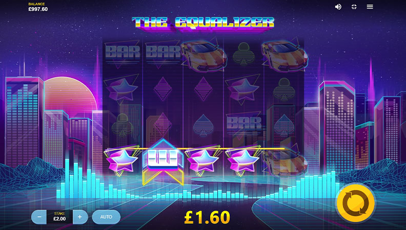 The Equalizer demo game.