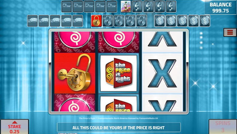 The Price is Right demo game.