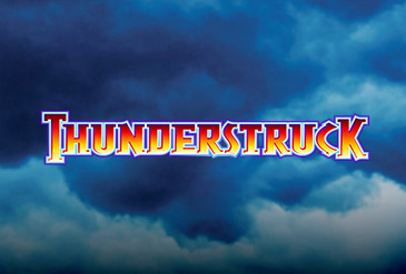 Thunderstruck slot logo.