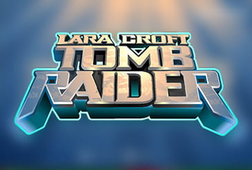 Tomb Raider slot logo.