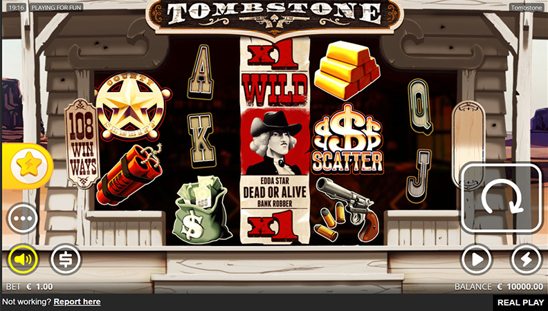 The Tombstone demo game
