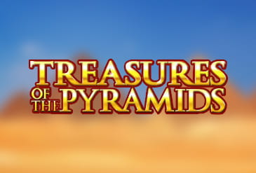 Treasures of the Pyramids slot logo