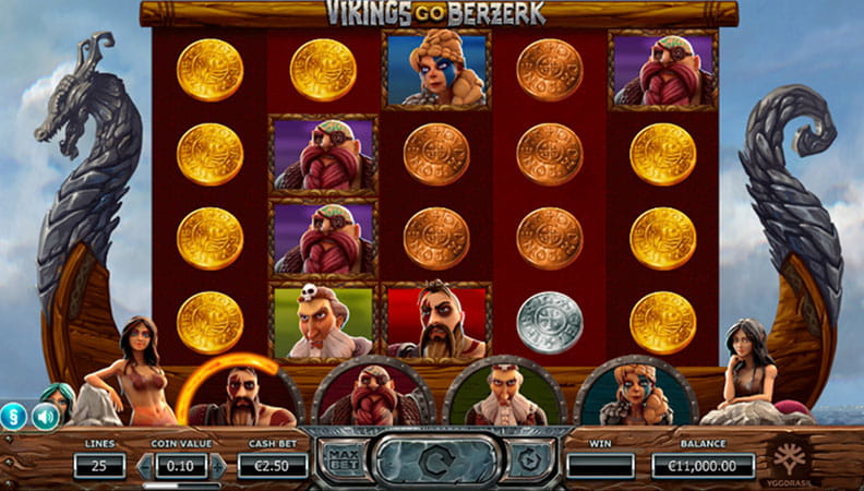 The Vikings Go Berzerk demo game.