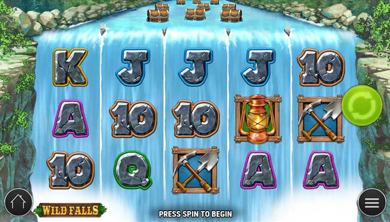 The Wild Falls demo game.