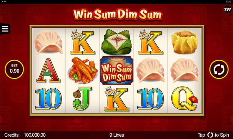 The Win Sum Dim Sum demo game.
