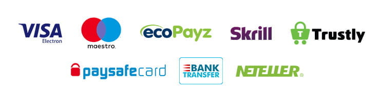 Some of the payment methods available at Wixstars Casino include Visa Electron, Maestro, Bank Transfer, Trustly, Skrill and Neteller.