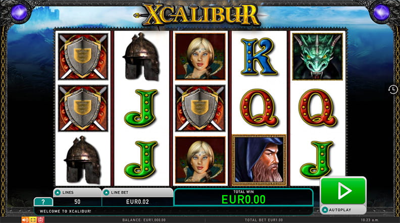 The Xcalibur demo game