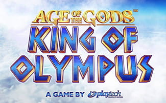 The Age of the Gods: King of Olympus logo.