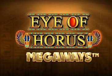 Eye of Horus Megaways slot logo.