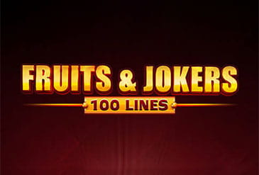 Fruits & Jokers: 100 Lines Logo