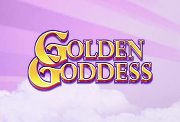 Golden Goddess slot logo.