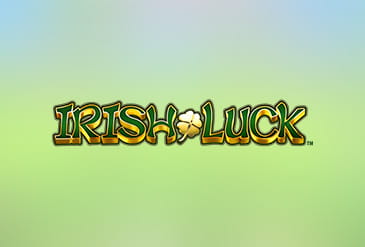 Irish Luck slot logo.