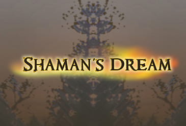 Shaman’s Dream slot logo.