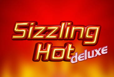 Sizzling Hot Deluxe Slot logo.
