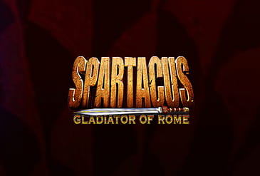 Spartacus Gladiator of Rome slot logo.