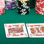 Blackjack table when to split