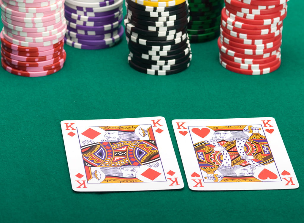 Blackjack table when to split 