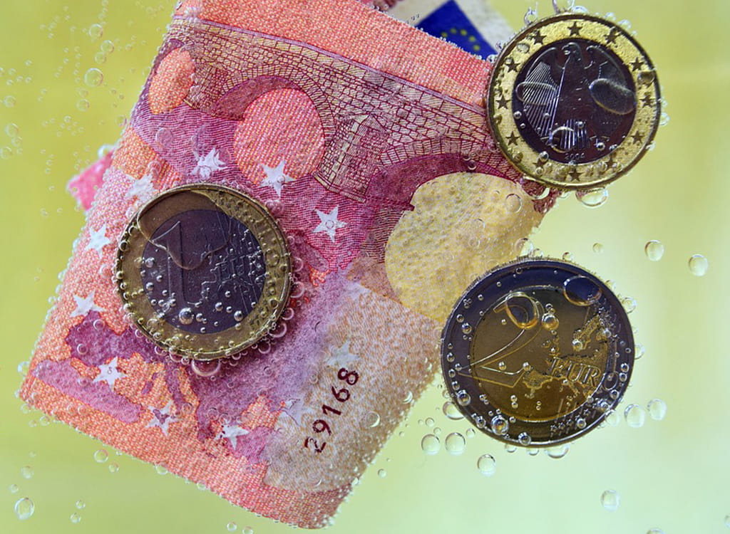 Money laundered euros washed
