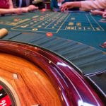 Players at the roulette table