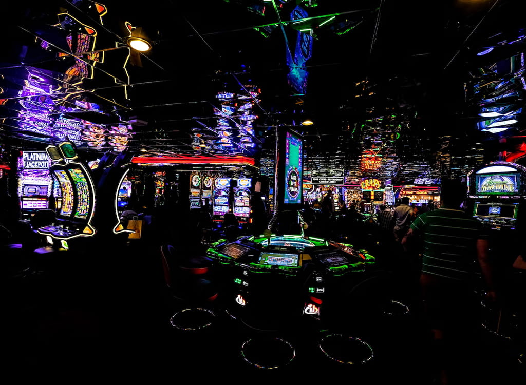 The Indoors of a Land-Based Casino 