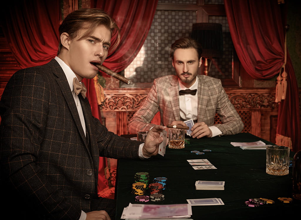 Gamblers at a Table