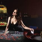 Woman at a Casino