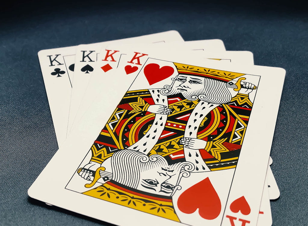 Playing Cards - A King and A Poker 